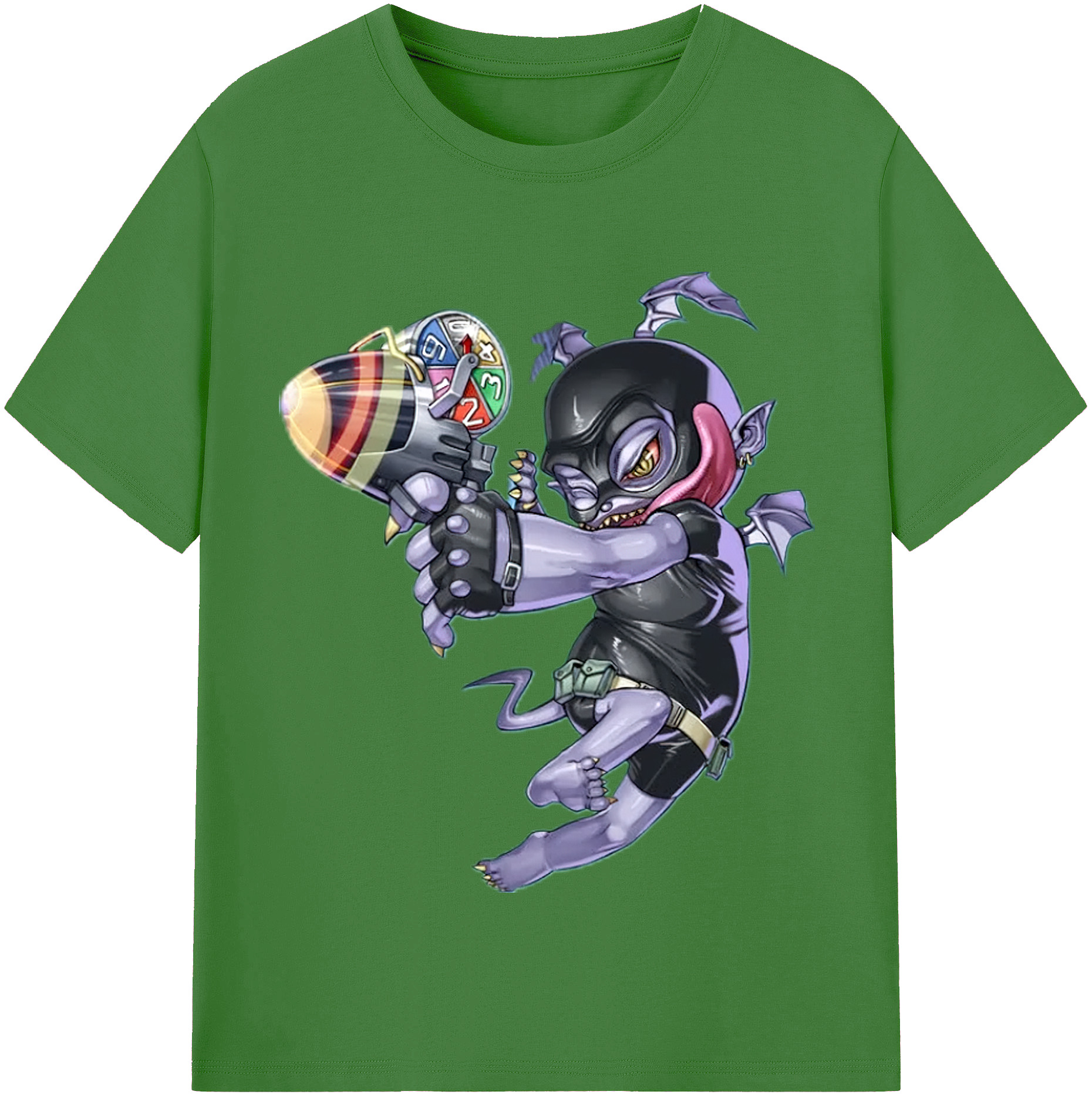 （画像用） 遊☆戯☆王 Yu-Gi-Oh! レディースカジュアルプリントTシャツ（綿100％）